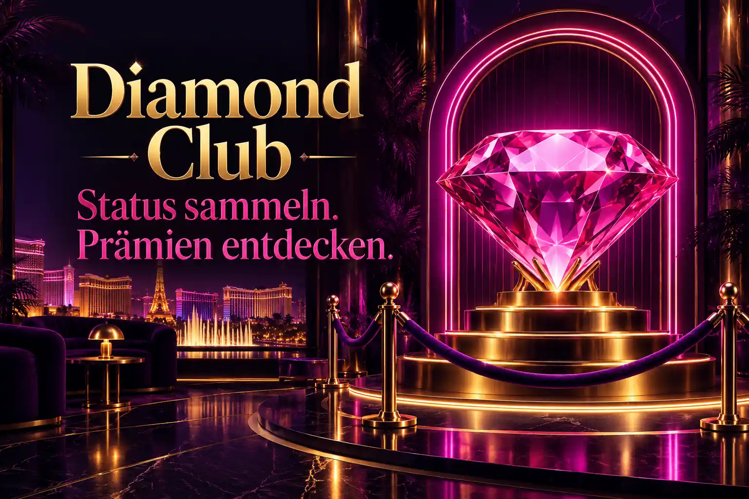 Vegasnow Casino Diamond Club Prämien